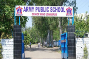 Army Public School-Campus Entrance View